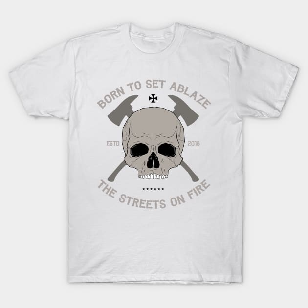 Pyro Skull T-Shirt by Scanline